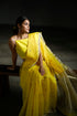 Handwoven Yellow Chanderi Saree