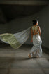 Handwoven Grey Chanderi Saree