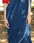 Dragonfly Flight Hand Block Printed Cotton Saree