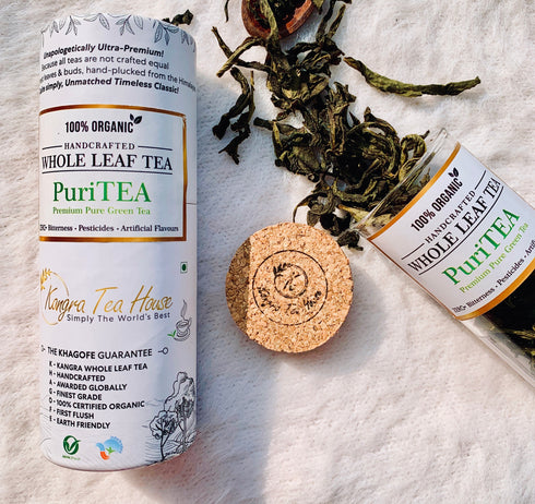 Organic Pure Whole Leaf Green Tea