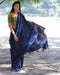 Dragonfly Dream Hand Block Printed Cotton Saree