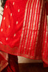 Handwoven Red & Gold Banarasi Saree