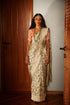 Handloom Gold Mulberry Silk Saree