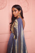 Handwoven Gold & Blue Banarasi Saree