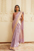 Handwoven Lavender Banarasi Saree
