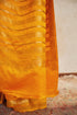 Handwoven Yellow & Gold Banarasi Saree