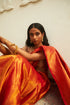 Handwoven Red & Gold Banarasi Saree