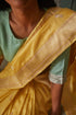 Handwoven Yellow & Gold Banarasi Saree