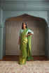 Handwoven Light Green Banarasi Saree