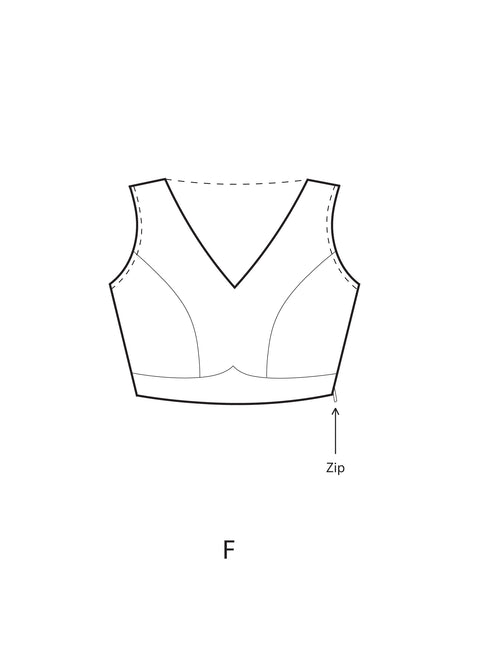 Kumudani Dilbaro Cap Sleeves