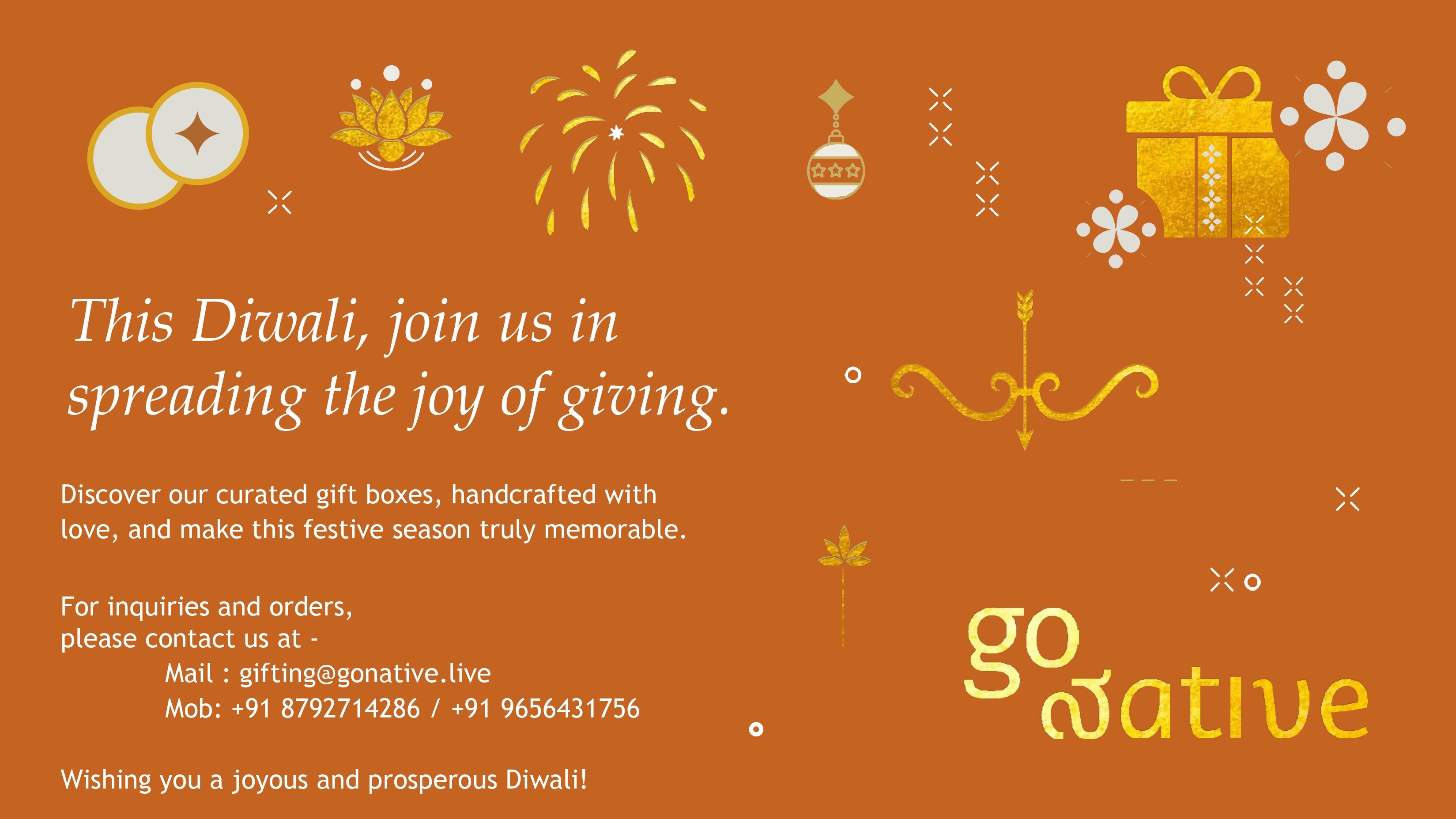 corporate gifting custom – Go Native Retail LLP